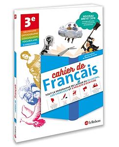 Cahier de français 3e