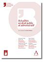 Actualités en droit public et administratif 